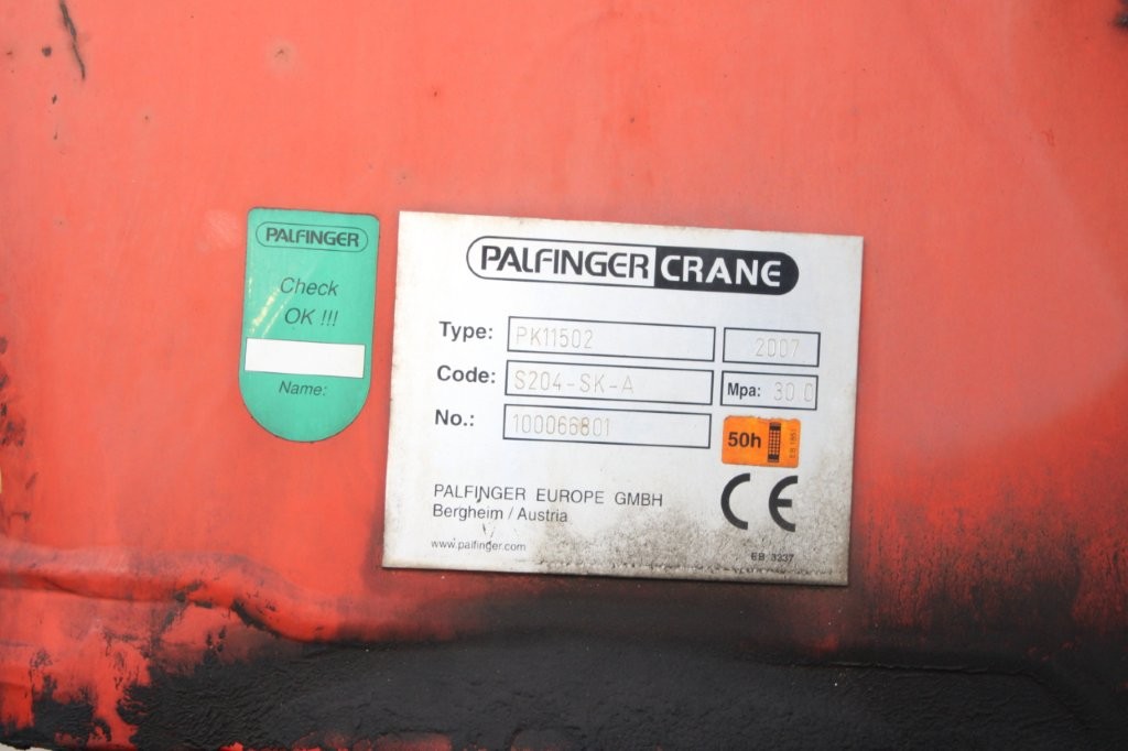 Volvo FH 13 400 62R PALFINGER PK 11502 EURO 5
