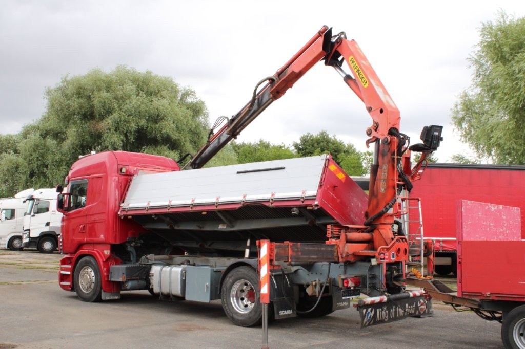 SCANIA R480 PALFINGER PK16000, EURO 5, JEŘÁBOVÉ VIDLE
