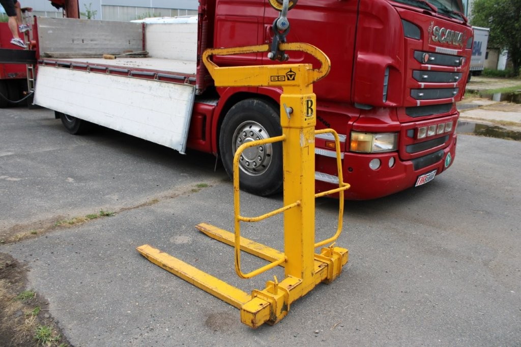 SCANIA R480 PALFINGER PK16000, EURO 5, JEŘÁBOVÉ VIDLE