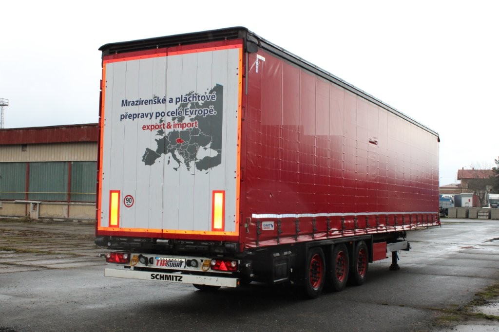 Schmitz Cargobull SCB*S3T VARIOS, 2x ZVEDACÍ NÁPRAVA