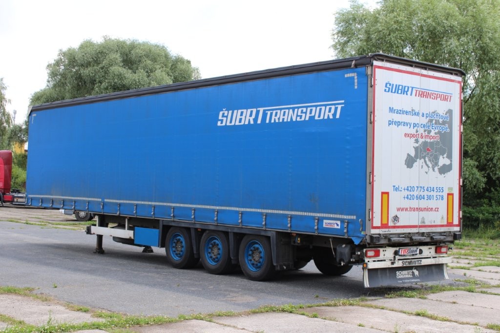 SCHMITZ CARGOBULL SCB*S3T VARIOS, 2x ZVEDACÍ NÁPRAVA
